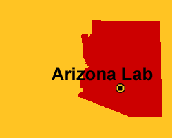 Map of Tempe Arizona
